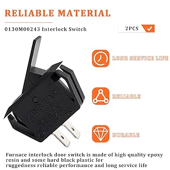 0130M00243 Furnace Interlock Door Switch, Compatible with